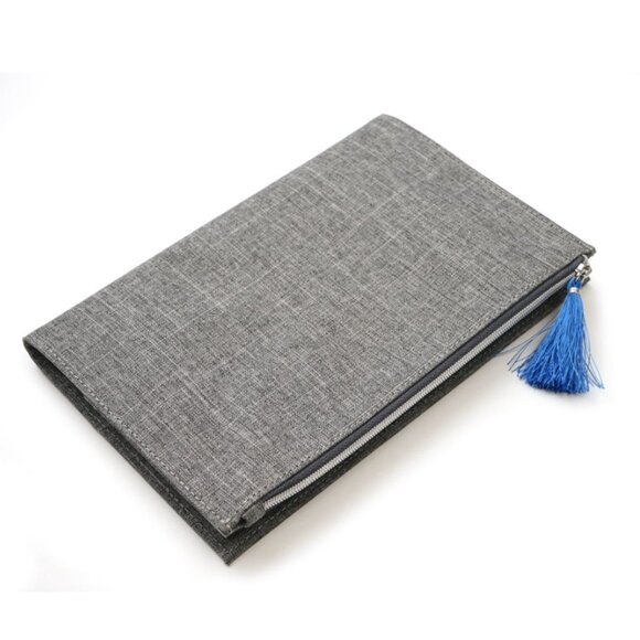 New Gartner Studios Fabric Zippered Journal 6" x 8" 120 Sheets Paper Notebook Di - Picture 4 of 8